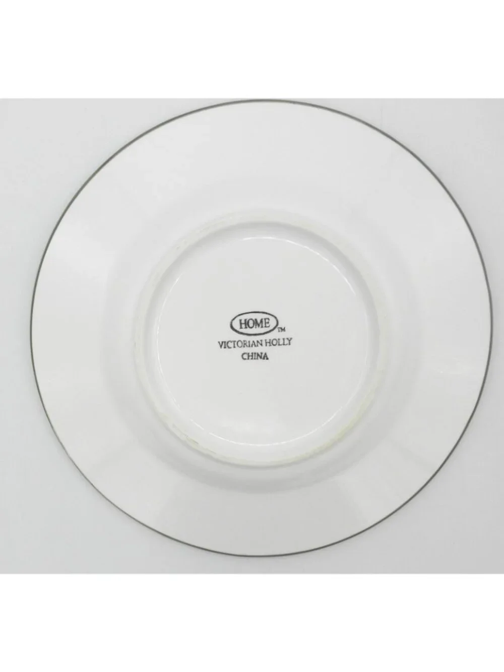 Victorian Holly by Home 8 Inch Salad Plates Set of 4 Pattern Code: HMQVIH